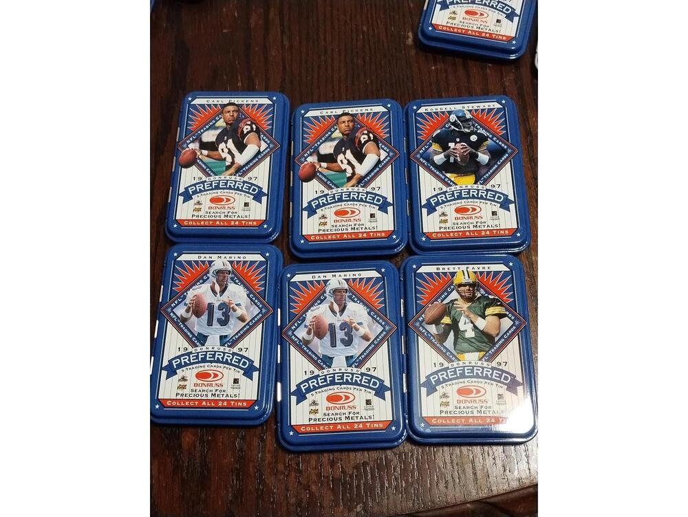 1997 Douruss collectible card‎ tins Quarterbacks